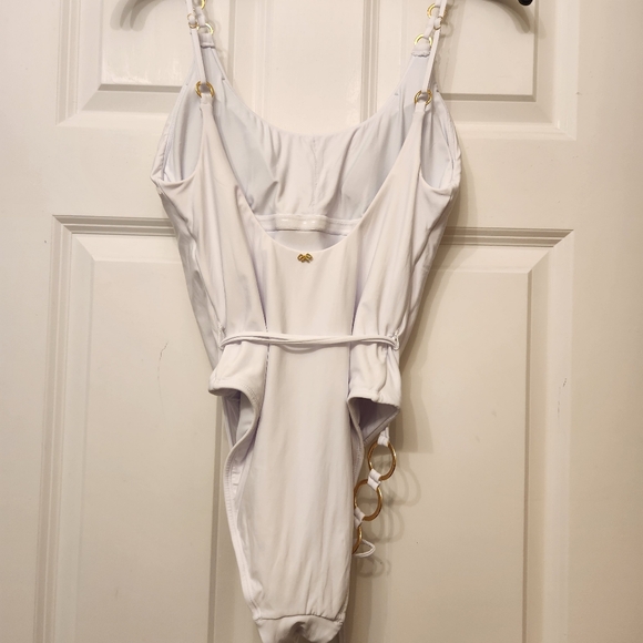 PQ SWIM Water Lily Link Belted One Piece - Picture 7 of 14